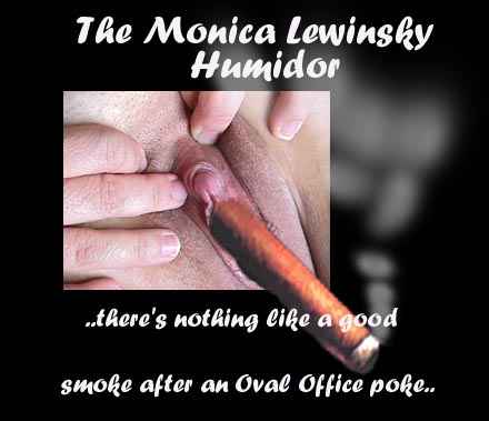 Monica Lewinsky Humidor