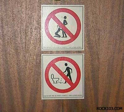 Bathroom Signs